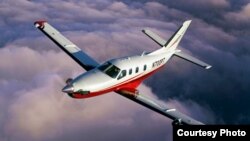 El avión accidentado era un Socata TBM 700 como el de la foto