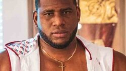 El boxeador cubano de peso pesado Frank Sánchez. 