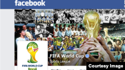 Facebook FIFA Mundial Brasil 