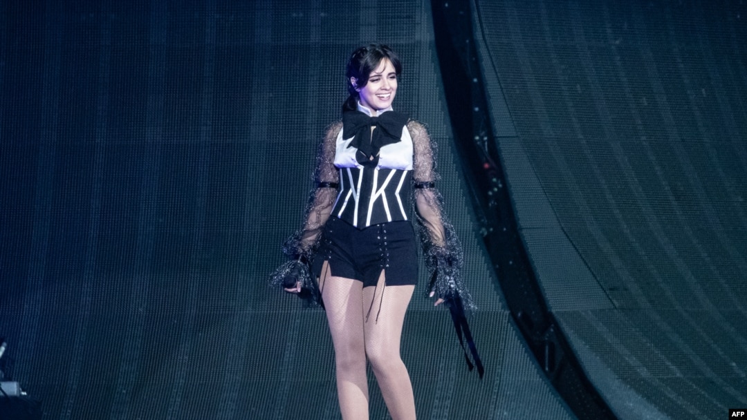 Camila Cabello en concierto.