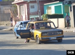 Los ladas con mayor explotación funcionaron antes para otras empresas como Cuba-Taxi.
