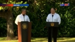 Pompeo y Duque abordan la crisis venezolana