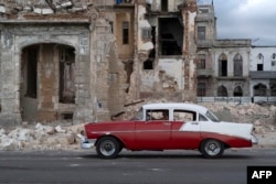 La capital cubana está a punto de derrumbe. (Pablo Porciuncula/AFP)