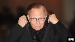 Larry King trabajó como periodista en CNN durante 25 años. 