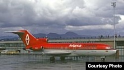 Avión colombiano de Avianca.