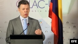 El presidente de Colombia, Juan Manuel Santos.