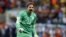 El guardameta holandés Tim Krul tras detener el segundo lanzamiento en la tanda de penaltis en el partido Holanda-Costa Rica, de cuartos de final del Mundial de Fútbol de Brasil 2014.