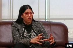 La subsecretaria mexicana de Relaciones Exteriores para América Latina y el Caribe, Vanessa Rubio