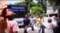 Imagen del vídeo del arresto de Damas de Banco y opositores el 16 de agosto en La Habana.