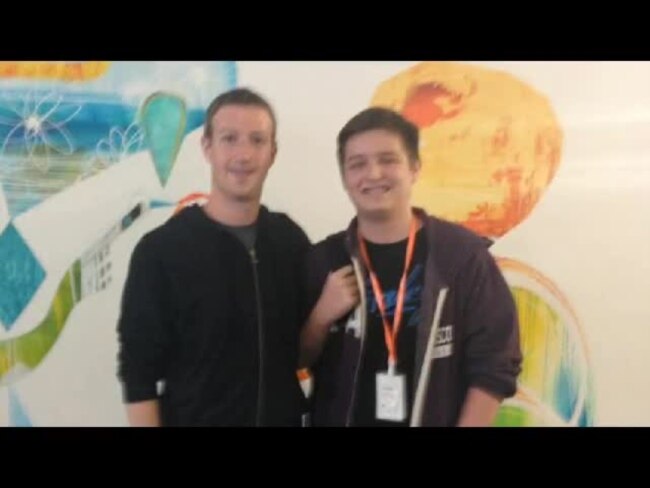 Michael Sayman conoció a Mark Zuckerberg co-fundador de Facebook