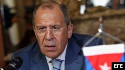 Serguei Lavrov, canciller ruso.