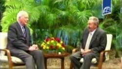 Legisladores estadounidenses terminan gira en Cuba
