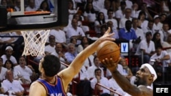 Miami Heat venció al Thunder de Oklahoma.