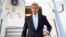 El secretario de Estado estadounidense John Kerry a su llegada a Tel Aviv, el 31 de marzo de 2014.