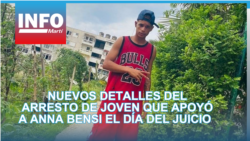 Revelan nuevos detalles del arresto de joven cubano que respaldó a influencer Anna Bensi el día de su juicio 