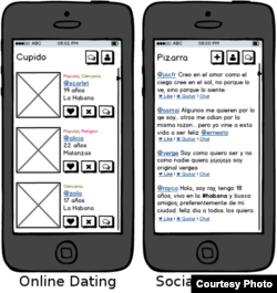 Pizarra y Cupido, las dos apps que Apretaste busca lanzar en los próximos meses.