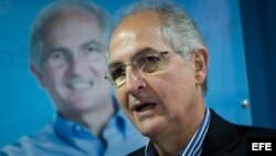 El alcalde Antonio Ledezma.