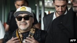 Diego Maradona en Culiacán.