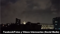 Apagón en La Habana