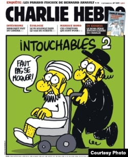 Una de las portadas más satíricas de "Charlie Hebdo" sobre Mahoma.