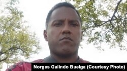 El ex preso político Norges Galindo Buelga