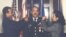 El general Erneido Oliva (centro), en una foto de archivo.