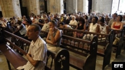 Católicos en Cuba.