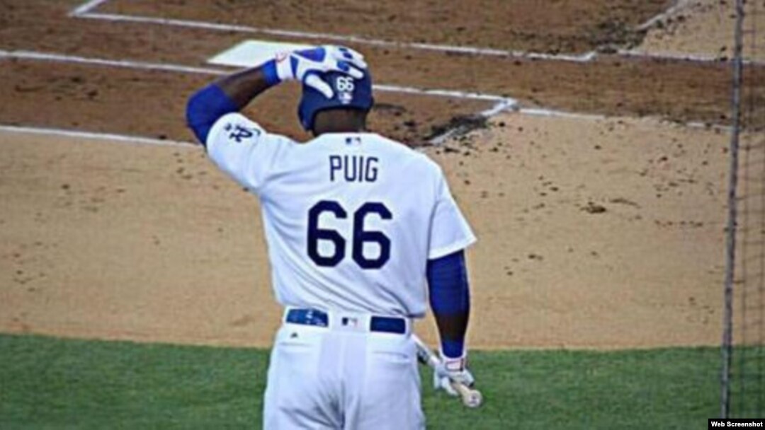 Yasiel Puig.