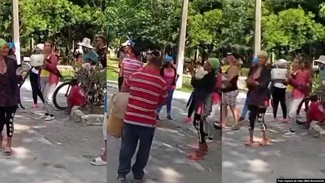 "Este pueblo no aguanta más": Vecinos de Omaja protestan por falta de agua y apagones