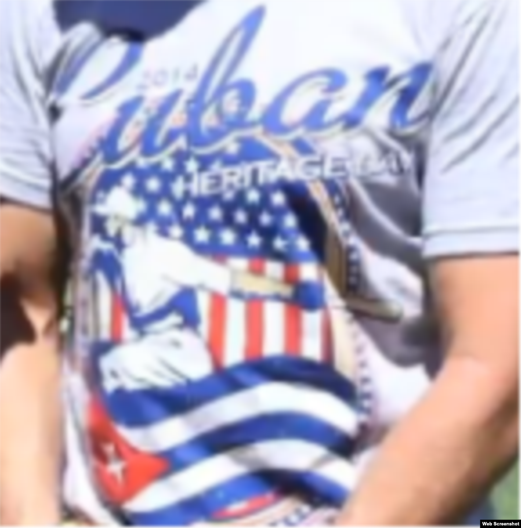 Día de la Herencia cubana en el Dodgers Stadium, en Los Ángeles, California.