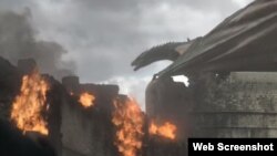 Escena de la última temporada de "Game of Thrones"