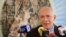 El nuevo presidente de la Conferencia Episcopal de Venezuela, monseñor Diego Padrón, participa en una rueda de prensa
