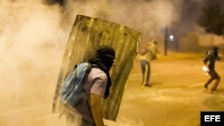 Barricadas y protestas en Venezuela (Archivo)
