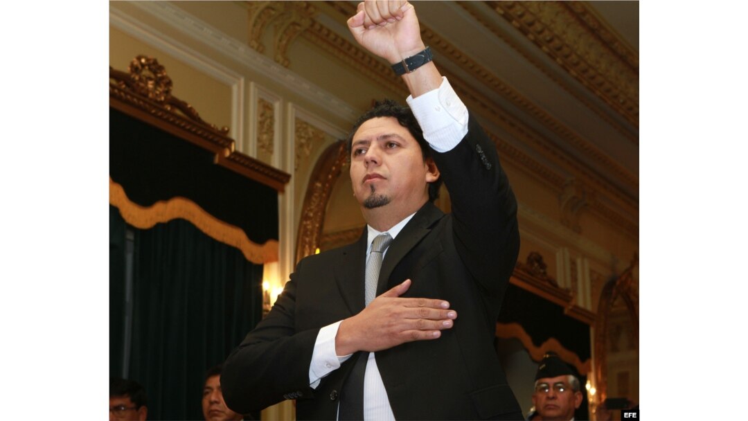 El nuevo titular de la estatal boliviana YPFB, Oscar Barriga Arteaga.