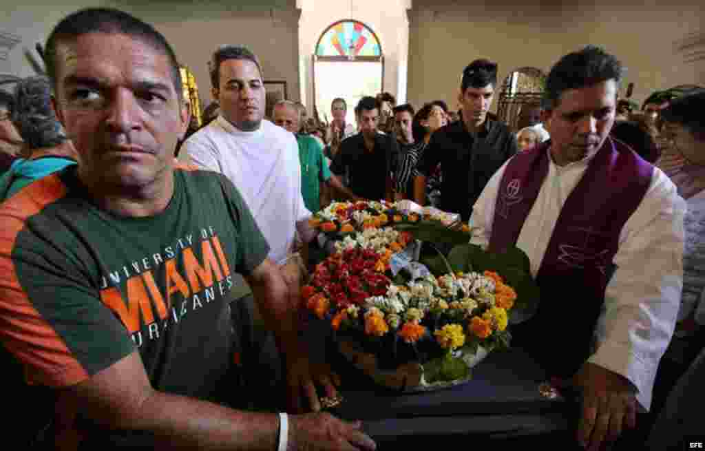 Funerales del líder del Movimiento Cristiano Liberación Oswaldo Payá Sardiñas