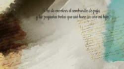"Si he de envolver el sombrerito de paja...