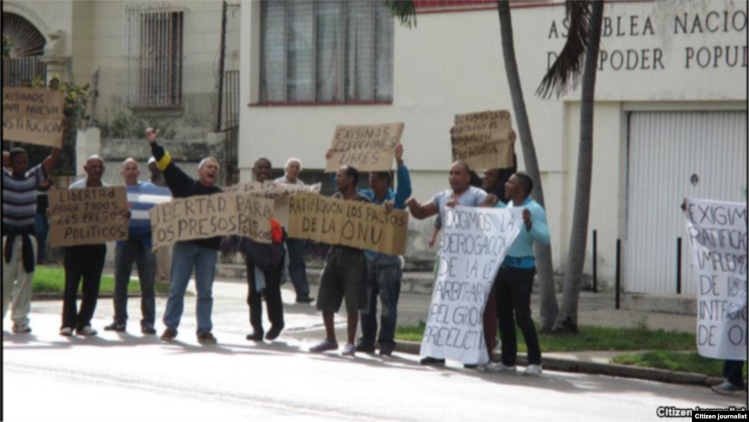 Protestas en Cuba.