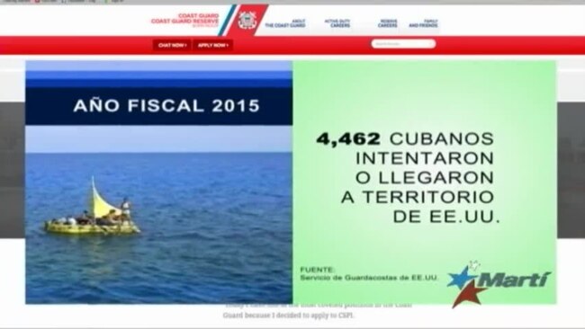 Crece emigración ilegal de cubanos pese a nueva relación EEUU-Cuba