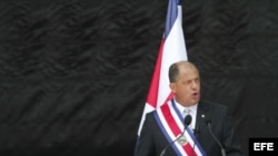 Ceremonia de investidura del nuevo presidente de Costa Rica, Luis Guillermo Sol'is
