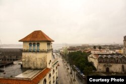 Intensas lluvias sobre la capital cubana el 20 de marzo a las 5:10 pm