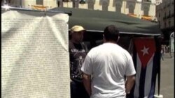 Exiliados cubanos en España se hacen sentir