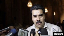 El canciller venezolano Nicolás Maduro.