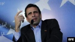 Fotografía de archivo de Henrique Capriles.