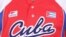 El uniforme del equipo Cuba para la competencia WBSC Premier 12.