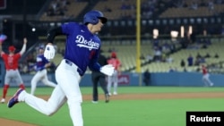 Los bicampeones Dodgers de Los Angeles, favoritos para dominar el Oeste del viejo circuito.