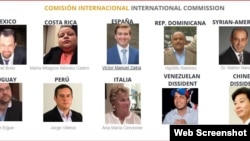 Comisión Internacional de "Justice Cuba". 