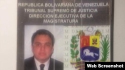 El juez asesinado en Caracas, Nelson Moncada Gómez. (Foto: Globovisión.com)