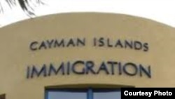Oficina de inmigración de Gran Cayman.