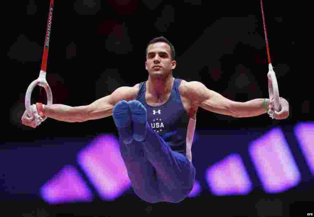 El cubano-americano Danell Leyva (gimnasia). Representa a EEUU en los Juegos Olímpicos de Río de Janeiro.