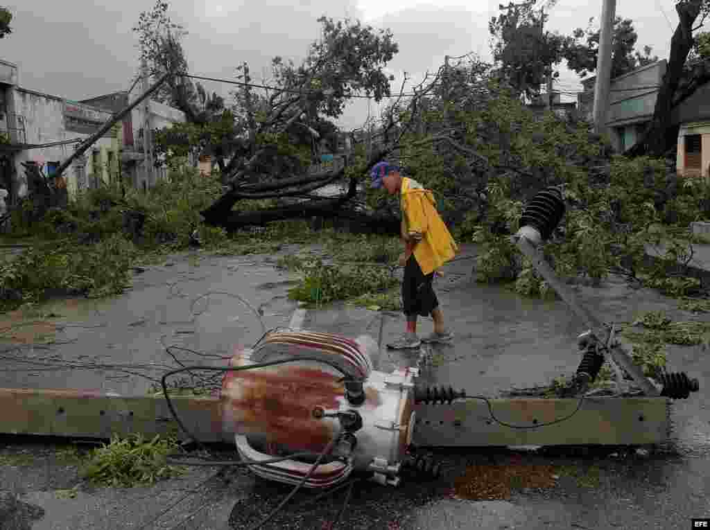 Cuba destrozos causados por el ciclón Sandy